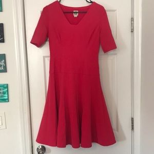 Hot pink Anne Klein dress